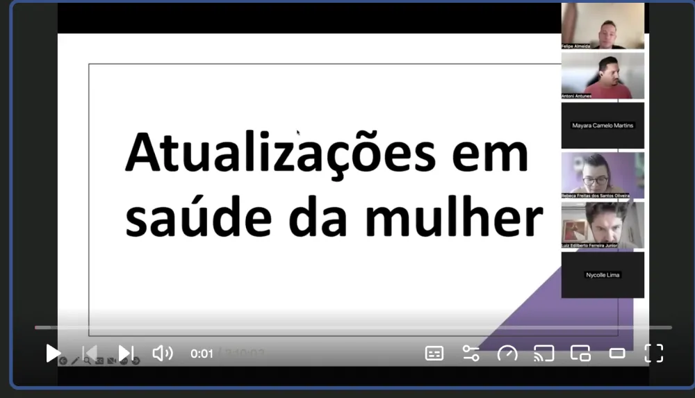 Curso Atualizações em Saúde da Mulher